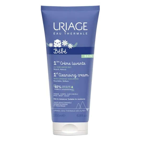 Uriage Bébé 1ère Crème Lavante 200ml Uriage Bébé 1ère Crème Lavante 200ml