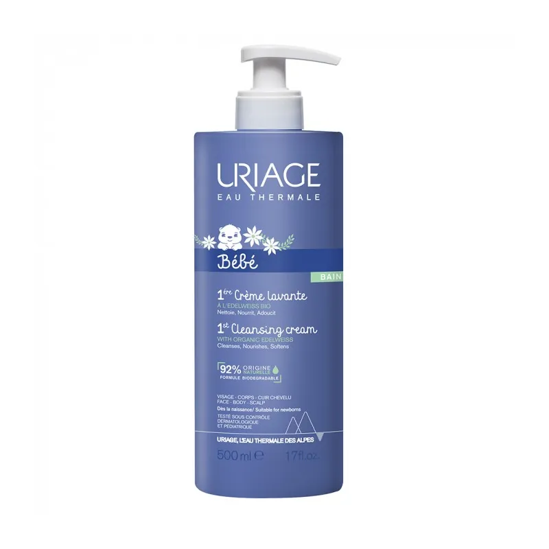 Uriage Bébé 1ère Crème Lavante 500ml Uriage Bébé 1ère Crème Lavante 500ml