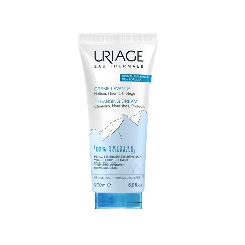Uriage Crème Lavante Peaux Sensibles 200ml Uriage Crème Lavante Peaux Sensibles 200ml