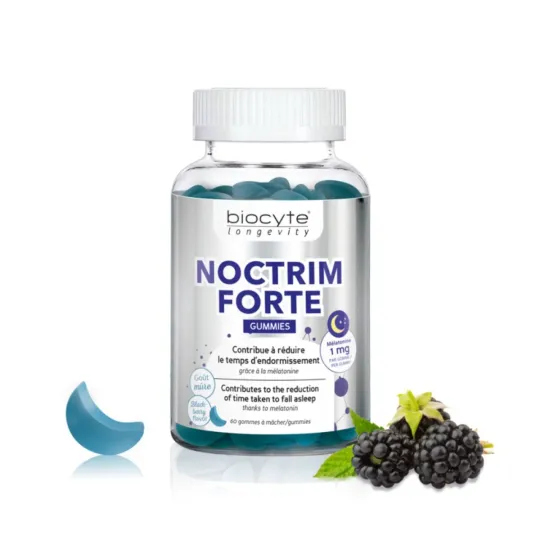 Biocyte Longevity Noctrim Forte Gummies Endormissement 60 Gommes