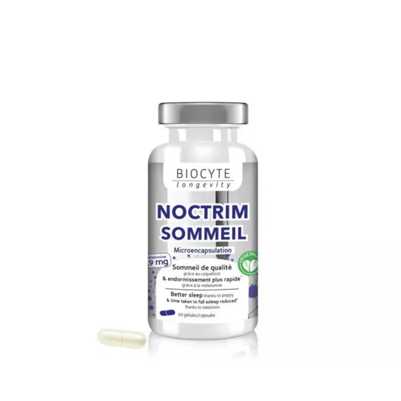 Biocyte Longevity Noctrim Sommeil de Qualité 30 Gélules Biocyte Longevity Noctrim Sommeil de Qualité 30 Gélules
