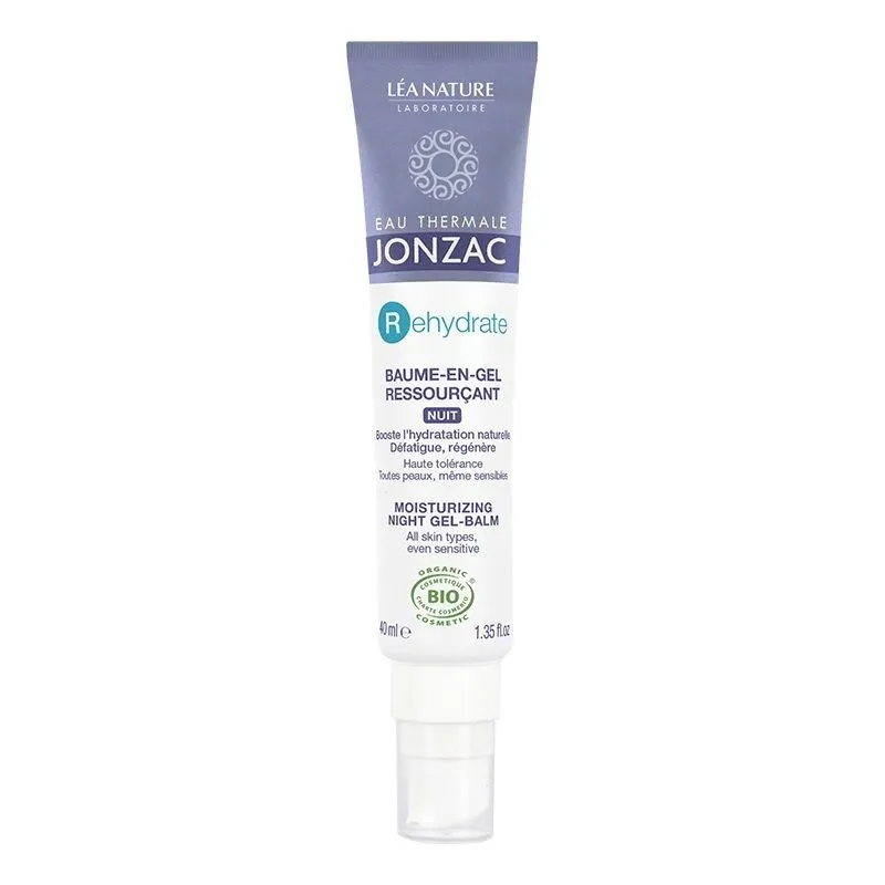 Jonzac Rehydrate Baume En Gel Ressourçant Nuit Bio 40ml