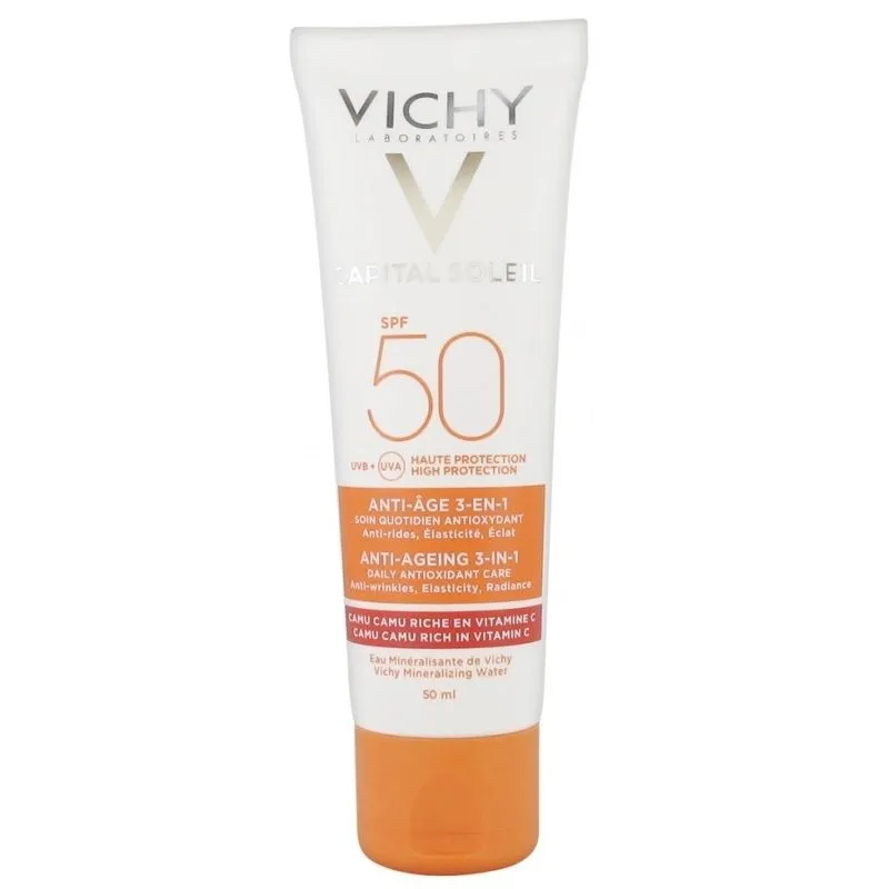 Vichy Capital Soleil Anti-âge 3-en-1 SPF50 50ml