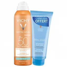 Vichy Capital Soleil Brume Hydratante Invisible SPF50+ Lait Après Soleil 100ml
