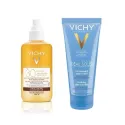 Vichy Capital Soleil Eau de Protection Solaire SPF30 200ml + Lait Apaisant 100ml OFFERT