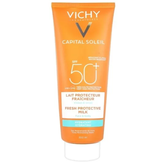 Vichy Capital Soleil Lait Protecteur Fraîcheur SPF50 300ml Vichy Capital Soleil Lait Protecteur Fraîcheur SPF50 300ml