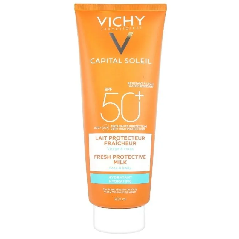 Vichy Capital Soleil Lait Protecteur Fraîcheur SPF50 300ml Vichy Capital Soleil Lait Protecteur Fraîcheur SPF50 300ml