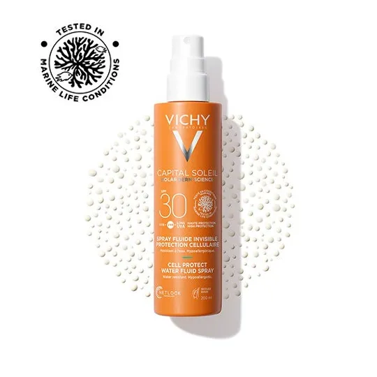 Vichy Capital Soleil Spray Fluide Invisible SPF30 200ml Vichy Capital Soleil Spray Fluide Invisible SPF30 200ml