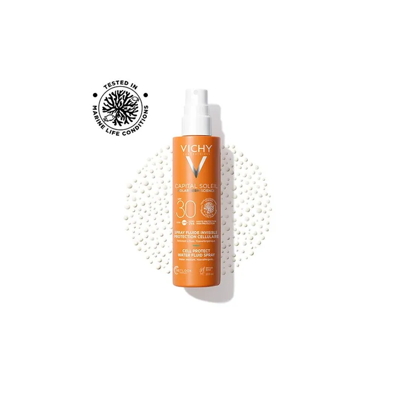 Vichy Capital Soleil Spray Fluide Invisible SPF30 200ml Vichy Capital Soleil Spray Fluide Invisible SPF30 200ml