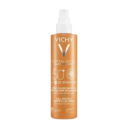 Vichy Capital Soleil Spray Fluide Invisible SPF50+ 200ml+Lait Apaisant 100ml OFFERT