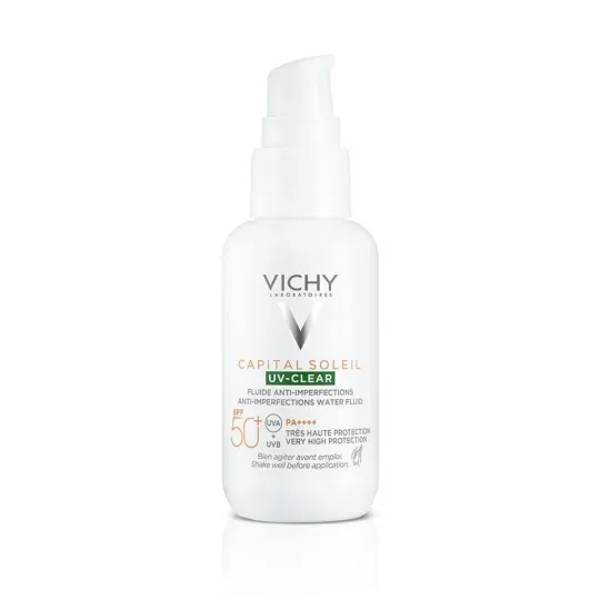 Vichy Capital Soleil UV-Clear Fluide Anti-Imperfections SPF50+ 50ml Vichy Capital Soleil UV-Clear Fluide Anti-Imperfections SPF50+ 50ml