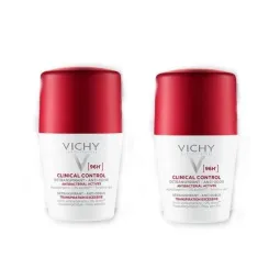 Vichy Clinical Control Detranspirant 96h Roll-On 2x50ml