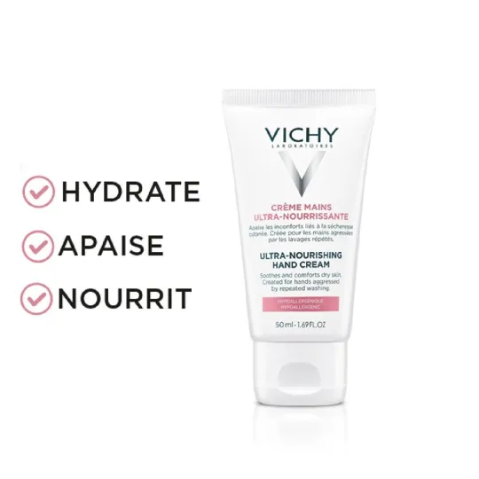 Vichy Crème Mains Ultra-Nourrissante 50ml