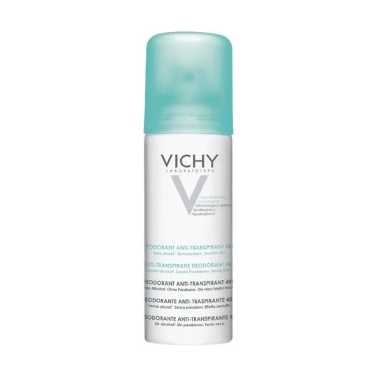 Vichy Déodorant Anti-Transpirant Efficacité 24H Aérosol 125ml Vichy Déodorant Anti-Transpirant Efficacité 24H Aérosol 125ml
