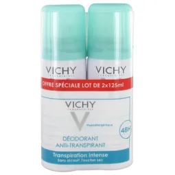 Vichy Déodorant Spray Anti-Transpirant 48H 2X125 ml