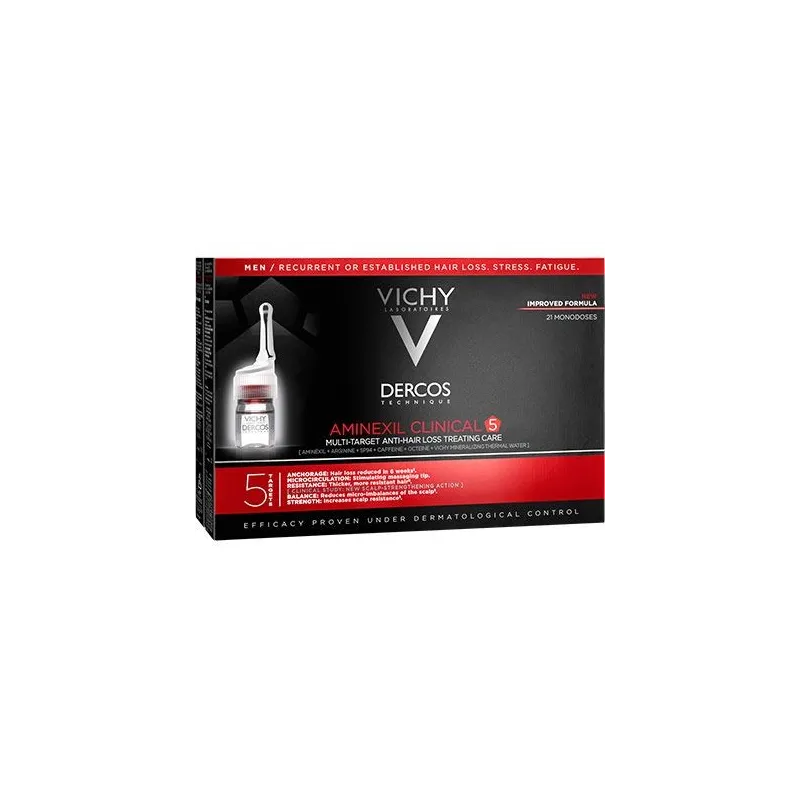 Vichy Dercos Men Aminexil 21 monodoses Vichy Dercos Men Aminexil 21 monodoses