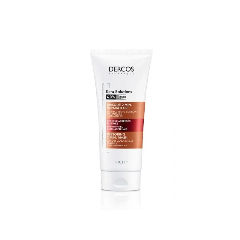 Vichy Dercos Technique Kera Solutions Masque 2 en 1 Réparateur 200ml Vichy Dercos Technique Kera Solutions Masque 2 en 1 Réparateur 200ml