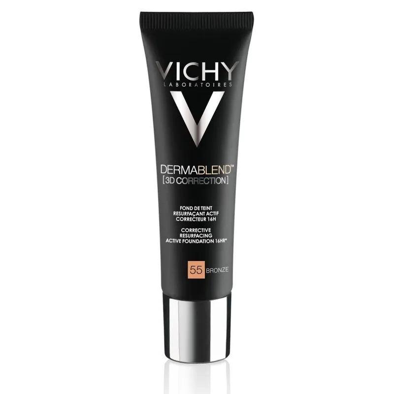 Vichy Dermablend 3D Fond de Teint 55 Bronze 30ml Vichy Dermablend 3D Fond de Teint 55 Bronze 30ml