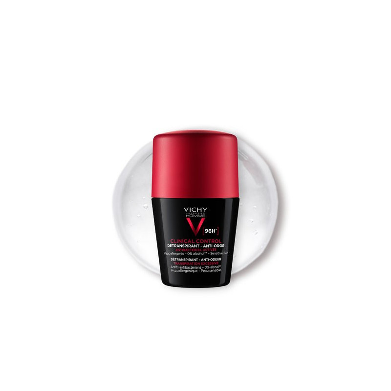 Vichy Homme Clinical Control Détranspirant Roll-on 50ml