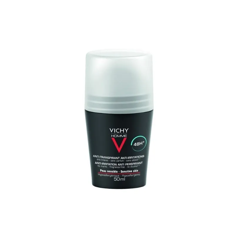 Vichy Homme Déodorant Anti-Transpirant 48H bille 50ml Vichy Homme Déodorant Anti-Transpirant 48H bille 50ml