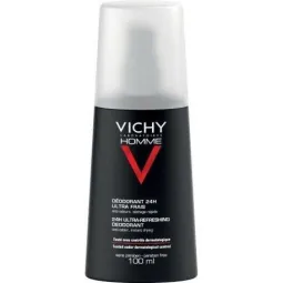 Vichy Homme Déodorant Vaporisateur Ultra-Frais 100ml