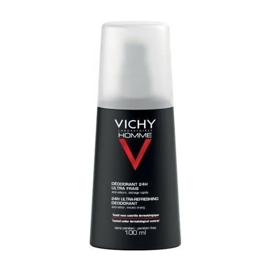 Vichy Homme Déodorant Vaporisateur Ultra-Frais 100ml Vichy Homme Déodorant Vaporisateur Ultra-Frais 100ml