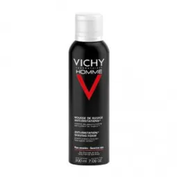 Vichy Homme Mousse à Raser Anti-Irritations 200ml