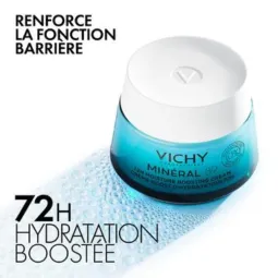 Vichy Mineral 89 Crème Riche Boost Hydratation 72 heures 50ml