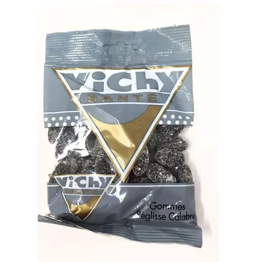 Vichy Santé Gommes Réglisse Calabre 100g Vichy Santé Gommes Réglisse Calabre 100g