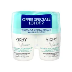 Vichy Traitement Anti-transpirant 48H Bille 2X50ml
