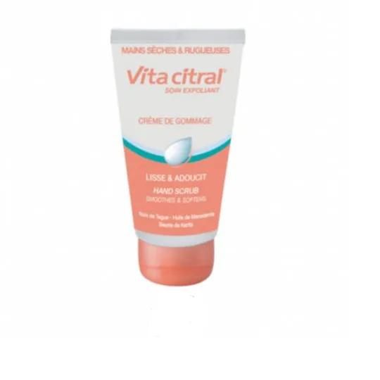 Vita Citral Soin Exfoliant Mains Crème de Gommage 75ml Vita Citral Soin Exfoliant Mains Crème de Gommage 75ml