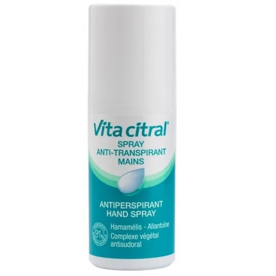Vita Citral Spray Anti-transpirant Mains 75ml Vita Citral Spray Anti-transpirant Mains 75ml