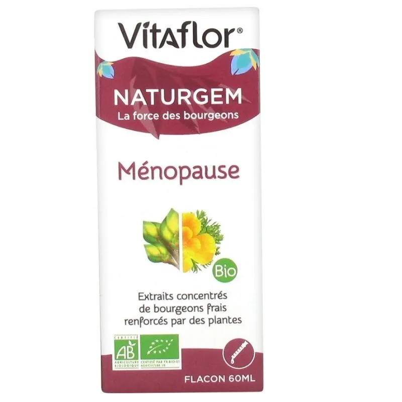 Vitaflor Naturgem Ménopause Bio 60ml