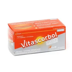 Vitascorbol Multi Adulte 30 comprimés