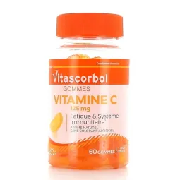 Vitascorbol Vitamine C 60 Gommes