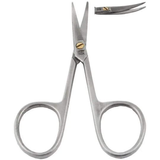 Vitry Ciseaux Peaux Lames Courbes Inox 1010 Vitry Ciseaux Peaux Lames Courbes Inox 1010