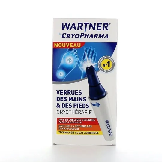 Wartner Cryopharma Verrues des Mains et des Pieds 14ml Wartner Cryopharma Verrues des Mains et des Pieds 14ml
