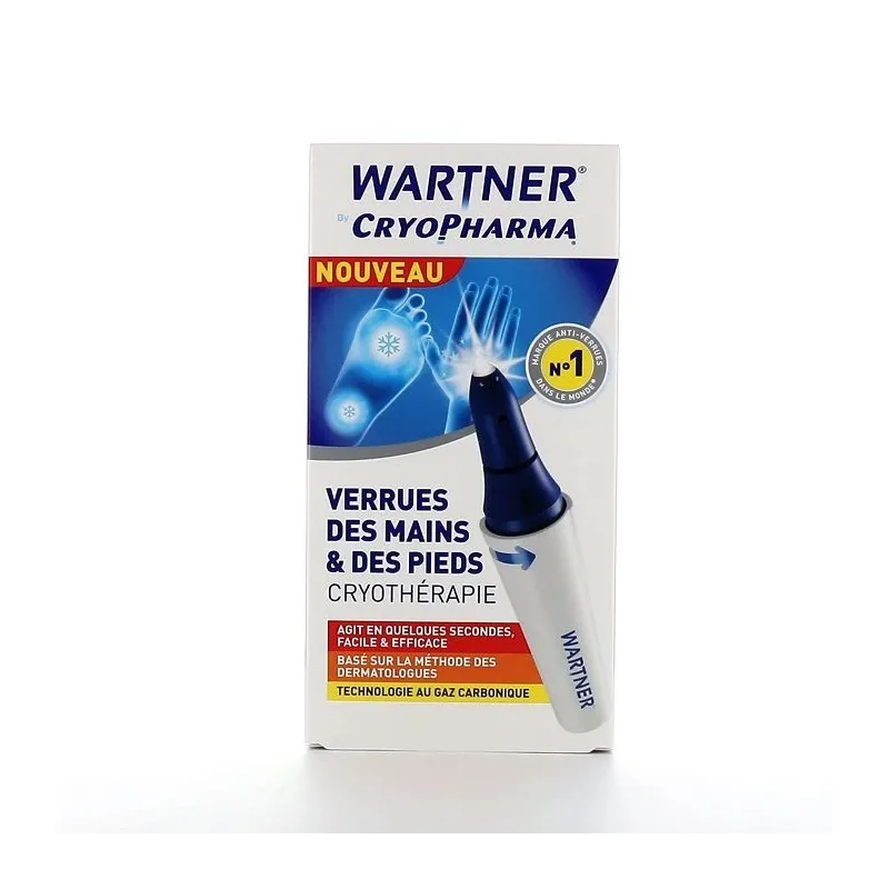 Wartner Cryopharma Verrues des Mains et des Pieds 14ml Wartner Cryopharma Verrues des Mains et des Pieds 14ml