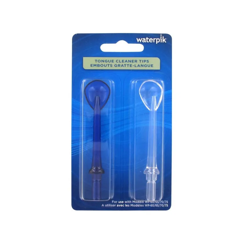 Waterpik Embouts Gratte Langue TC-70E 2 Embouts