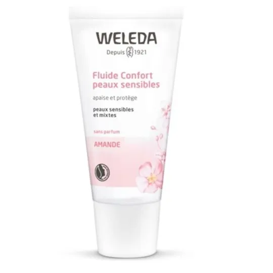 Weleda Amande Fluide Confort Peaux Sensibles 30ml Weleda Amande Fluide Confort Peaux Sensibles 30ml