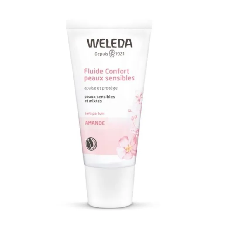 Weleda Amande Fluide Confort Peaux Sensibles 30ml Weleda Amande Fluide Confort Peaux Sensibles 30ml