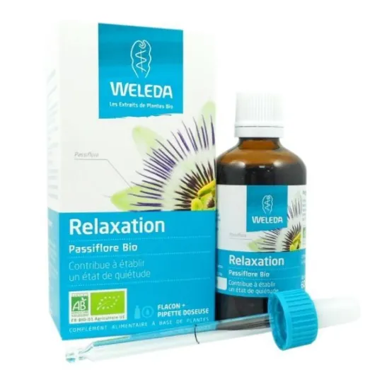Weleda Extrait de Plantes Bio Relaxation Passiflore Bio 60ml Weleda Extrait de Plantes Bio Relaxation Passiflore Bio 60ml