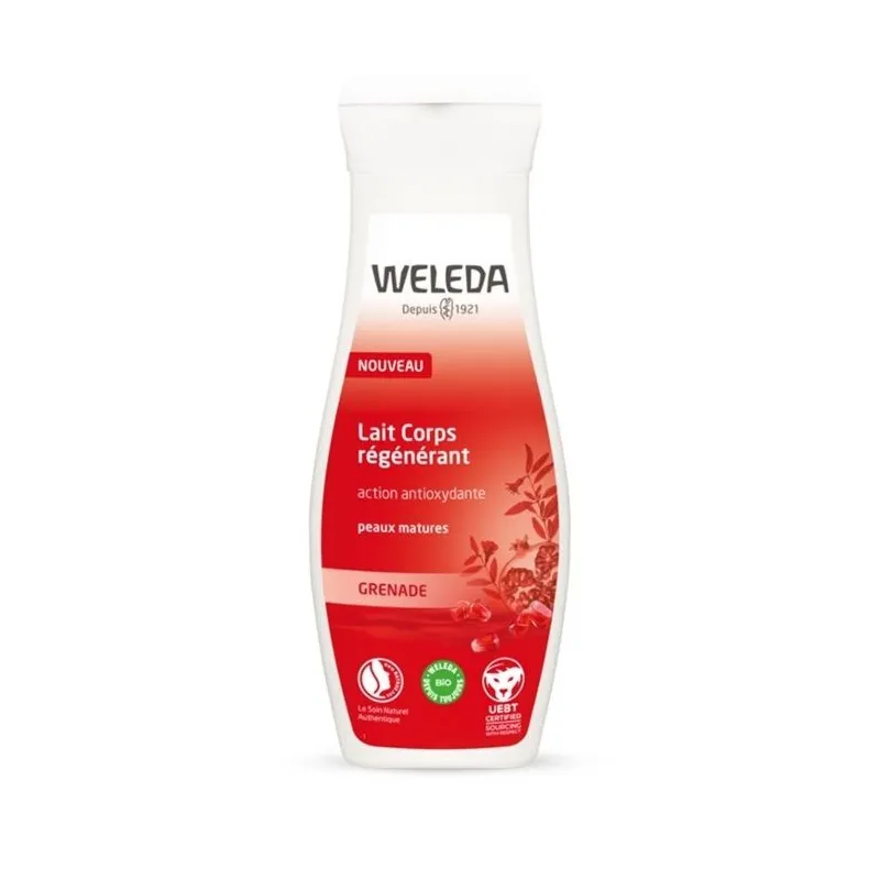 Weleda Grenade Lait Corps Régénérant Bio Vegan 200ml Weleda Grenade Lait Corps Régénérant Bio Vegan 200ml