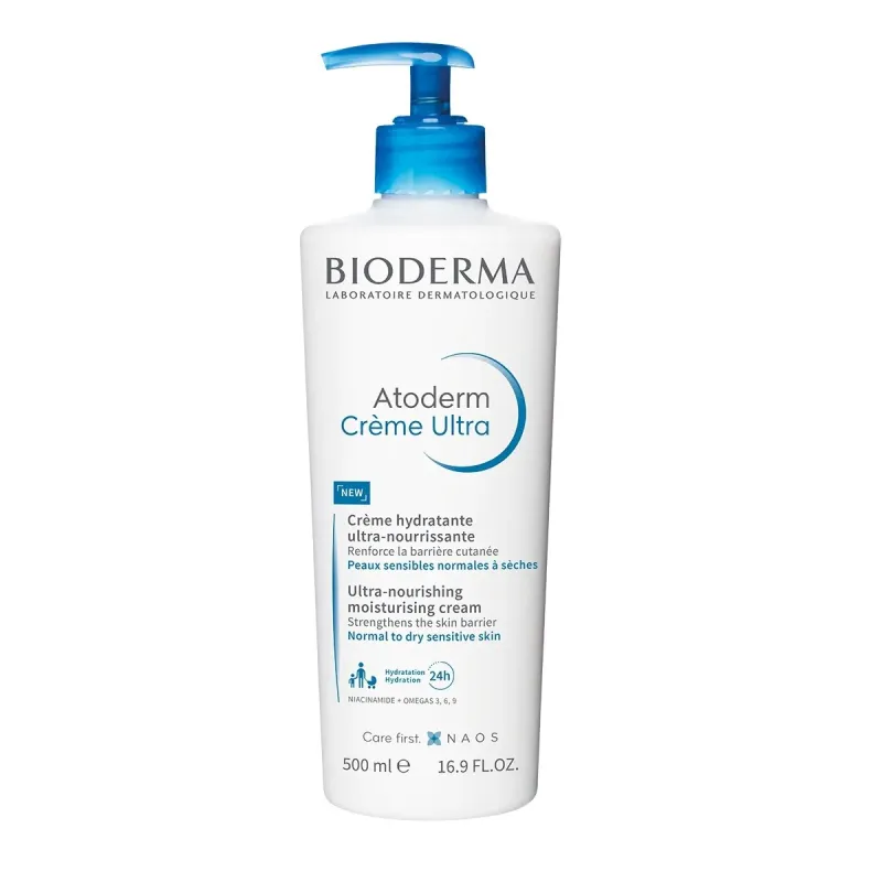 Bioderma Atoderm Crème Ultra Hydratante 500ml Bioderma Atoderm Crème Ultra Hydratante 500ml