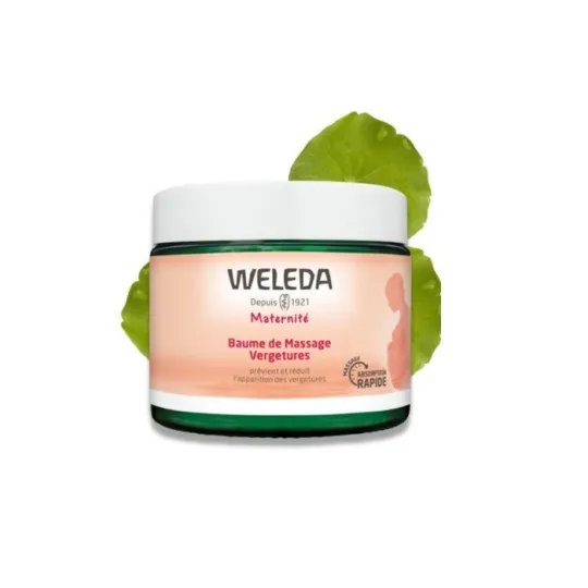 Weleda Maternité Baume De Massage Vergetures 150ml Weleda Maternité Baume De Massage Vergetures 150ml