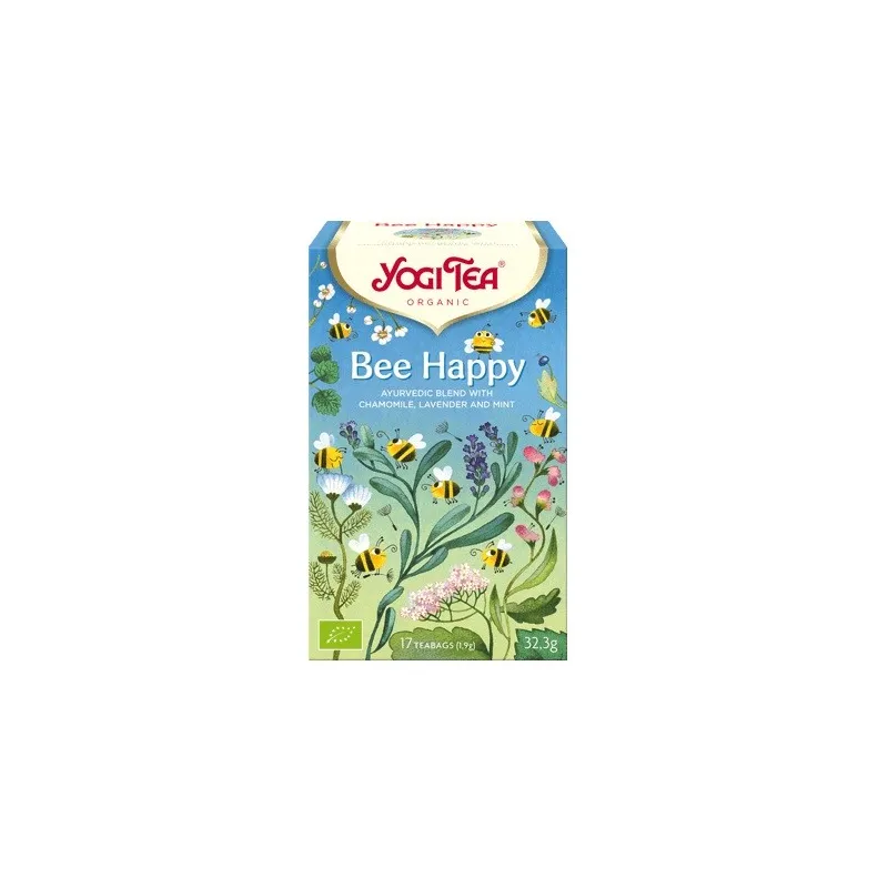 Yogi Tea Bee Happy Infusion 17 sachets Bio Vegan Yogi Tea Bee Happy Infusion 17 sachets Bio Vegan