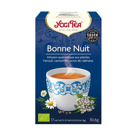 Yogi Tea Bonne Nuit 17 Sachets Yogi Tea Bonne Nuit 17 Sachets
