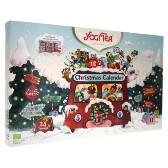 Yogi Tea Calendrier de l'Avent 24 Sachets de Thé