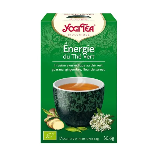 Yogi Tea Energie Thé Vert 17 Sachets