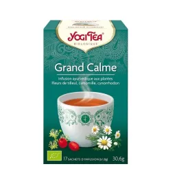 Yogi Tea Grand Calme Infusion Bio Vegan 17 Sachets